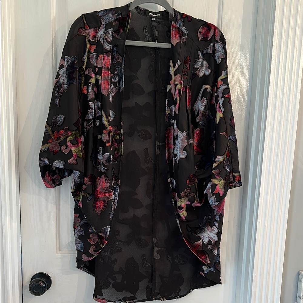 Tolani Black Kimono
